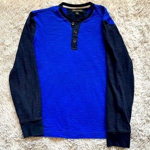 Banana Republic royal blue long sleeve shirt size L